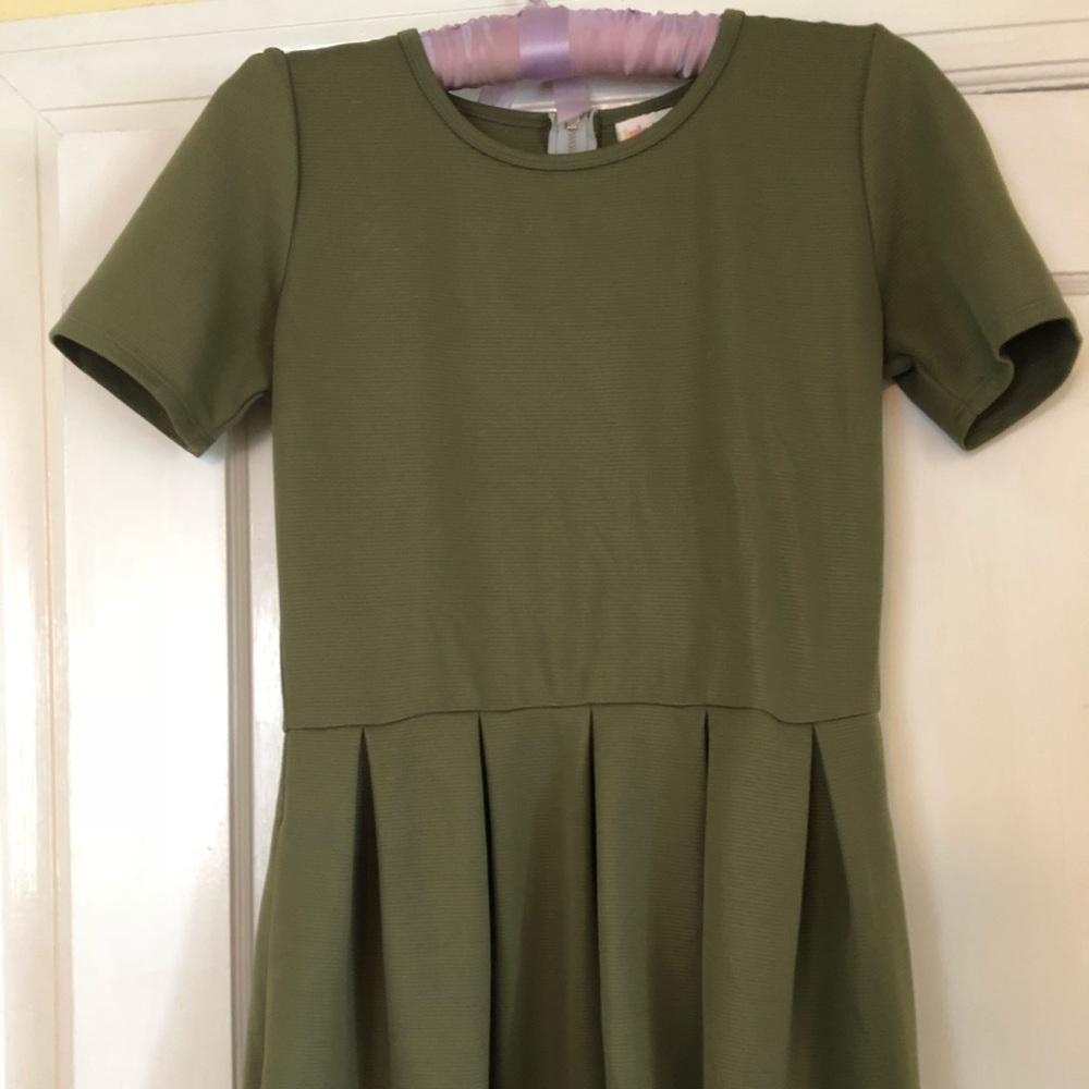 Green Lularoe Amelia